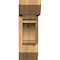 Ekena Millwork Olympic Slat Smooth Bracket w/ Offset Brace, Western Red Cedar, 5 1/2"W x 16"D x 16"H BKT0604X16X16OLY06SWR - alternate 2